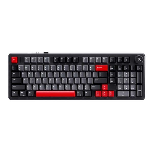Cybeart Akula 99 – Compact Full Size Wireless RGB Mechanical Keyboard (Signature Edition – Black/Red/Gray)