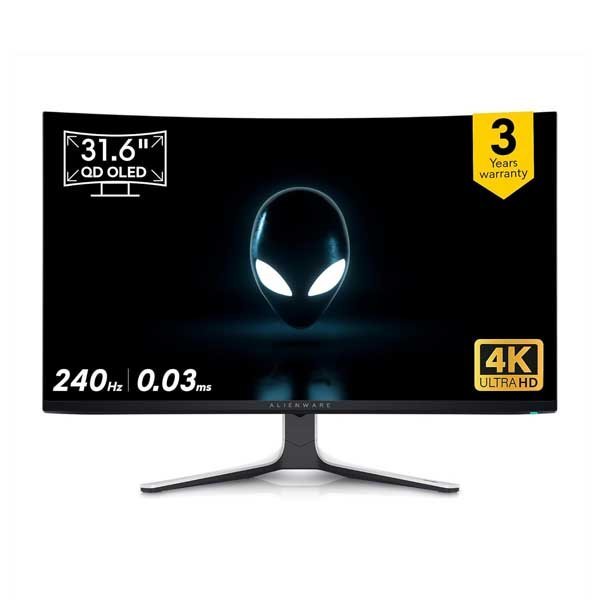 Dell Alienware AW3225QF 32 Inch 4K UHD (3840×2160) 1700R Curved Gaming Monitor