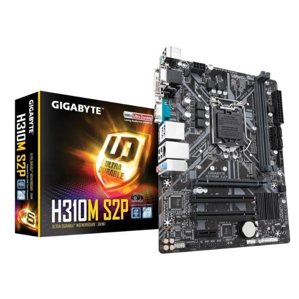 Gigabyte H310M S2P 2.0 (rev. 1.0) Intel LGA 1151 DDR4 Motherboard
