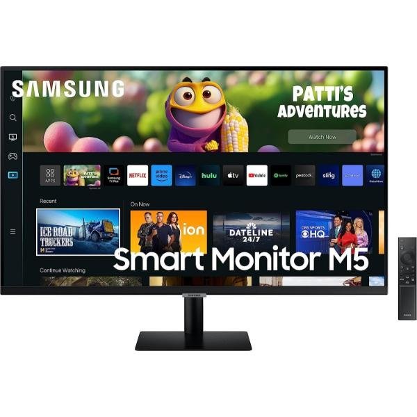 Samsung M5 LS27CM500EWXXL 68.58 cm (27 “) FHD Smart Monitor Black