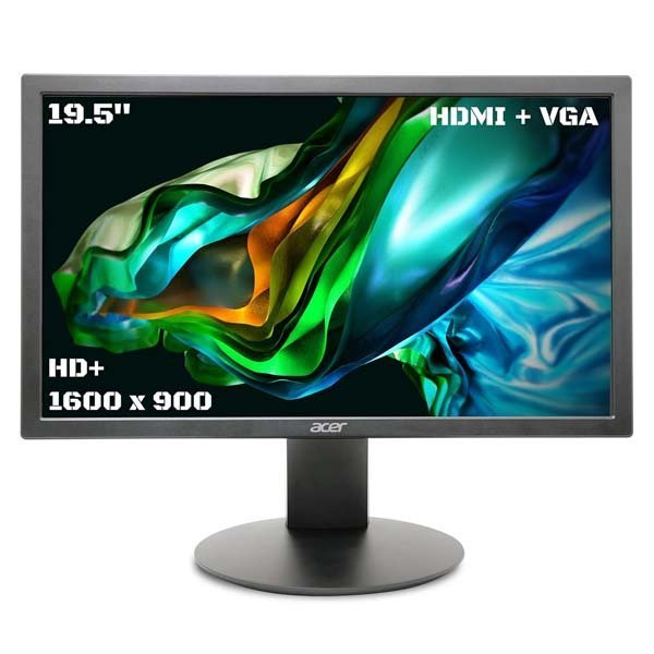 ACER K202QMBI 20-INCH 75HZ 6MS TN PANEL MONITOR