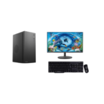 Assembled Core i5 Desktop PC (16GB RAM, 512GB SSD , 18.5-inch Display, MS Office, Black, Ready-to-Use System)
