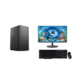 Assembled Core i5 Desktop PC (16GB RAM, 512GB SSD , 18.5-inch Display, MS Office, Black, Ready-to-Use System)