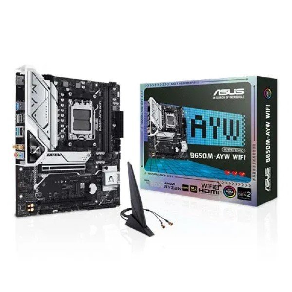 Asus B650M-AYW WIFI mATX AMD AM5 Motherboard