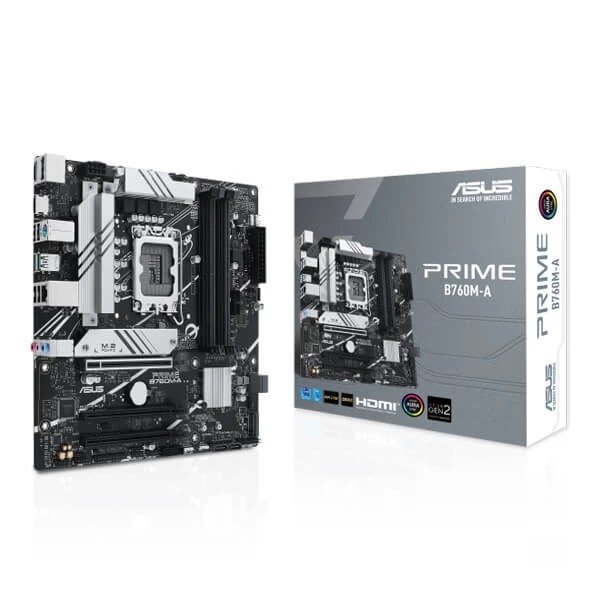 Asus Prime B760M-A Motherboard Supports Intel 12th, 13th & 14th Gen Processors