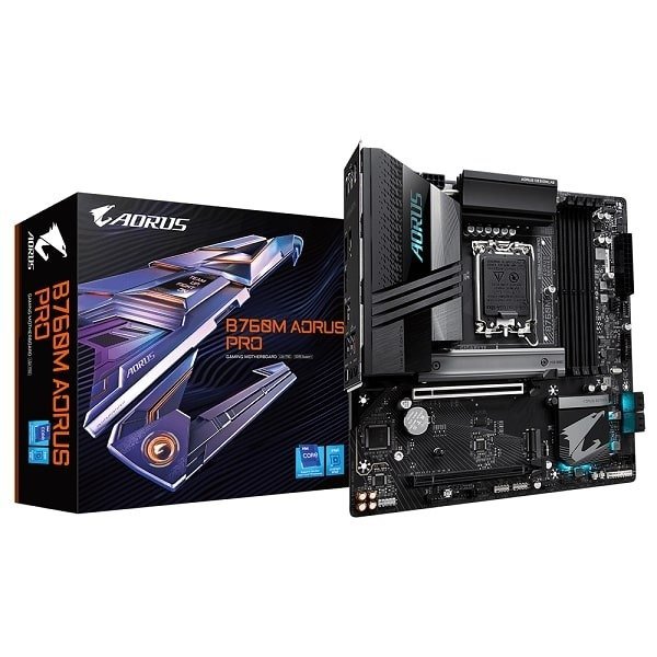 Gigabyte B760m Aorus Pro Ddr5 Intel 13th And 12th Gen Support Lga 1700 M-atx Motherboard Supports Intel 12th, 13th & 14th Gen Processors