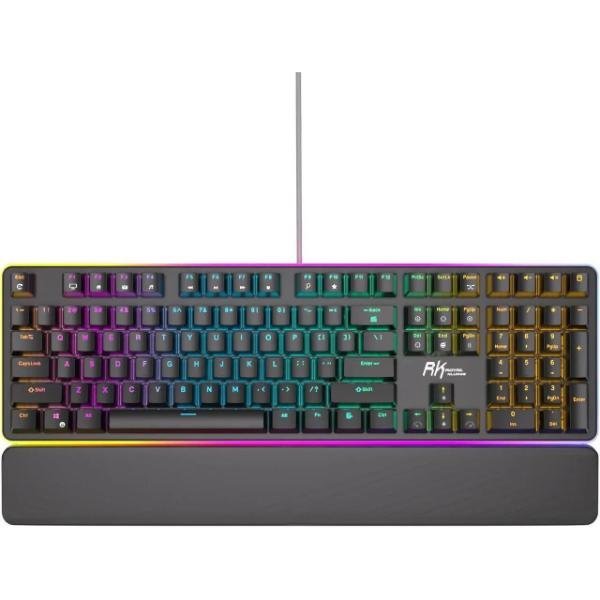 RK ROYAL KLUDGE RK918 Wired Mechanical Keyboard Blue Switch – Black