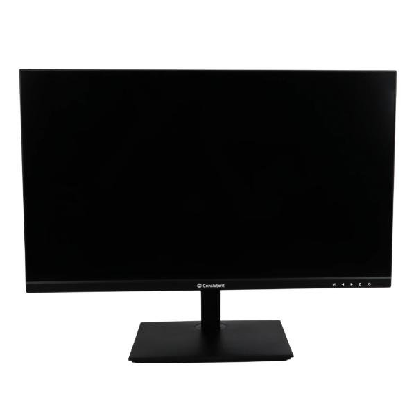 Consistent 2400 23.8″ inch (60.5 cm) Wide Display 1920 x 1080 Pixels Full HD Ultra-Slim Frameless Monitor- HDMI, Inbuilt Speakers (BLACK) 3 Years Warranty