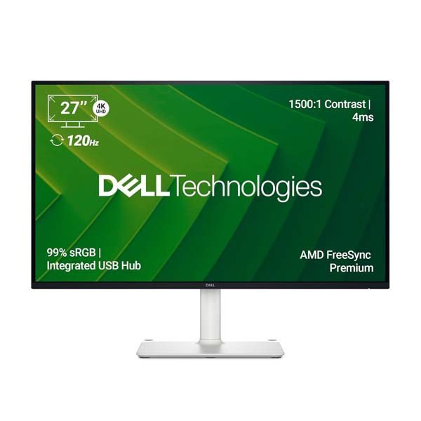 Dell S2725QC 27″ 68.58 cm USB-C IPS 120Hz Monitor (Titan Grey)