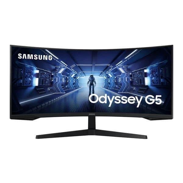 SAMSUNG Odyssey G5 34″ 165Hz Curved Wide Gaming Monitor LC34G55TWWWXXL