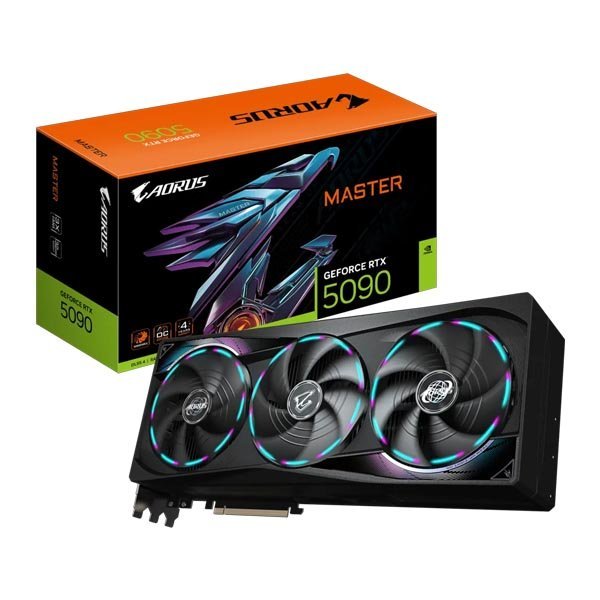 Gigabyte AORUS GeForce RTX 5090 Master 32GB GDDR7 Graphics Card