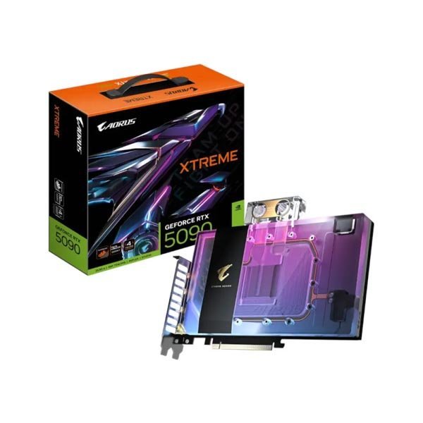 Gigabyte AORUS RTX 5090 Xtreme Waterforce WB 32Gb GDDR7 Graphics Card