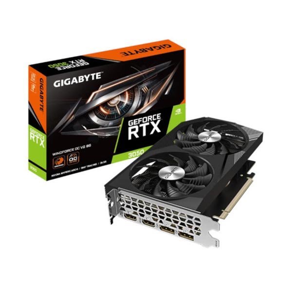 Gigabyte RTX 3050 Windforce OC V2 8GB Gaming Graphics Card