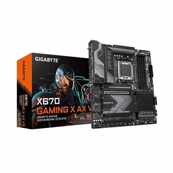 Gigabyte X670 GAMING X AX V2 (rev. 1.0) AM5 ATX Motherboard