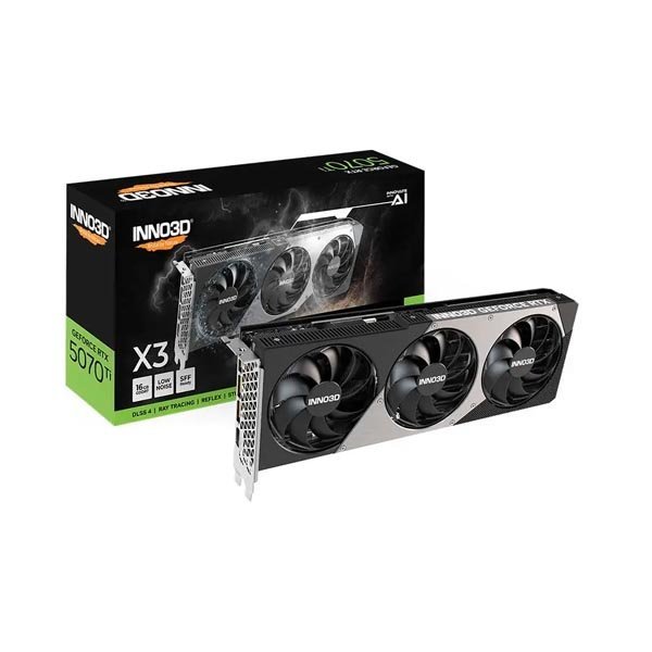 Inno3D Rtx 5070 Ti X3 16Gb GDDR7 Graphics Card