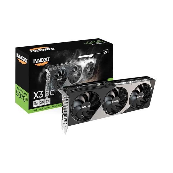 Inno3D Rtx 5070 Ti X3 OC 16Gb GDDR7 Graphics Card