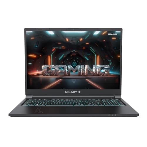 Gigabyte G6 KF-H3IN865KH Gaming Laptop (i7-13620H, 16″ FHD+165Hz NTSC 45%,DDR5 16G*2, RTX 4060 8GB, Gen 4 SSD 1TB+1TB , Win11 Home)