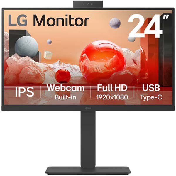 LG 24BA850-B 24″ IPS Full HD (1920 x 1080) 100Hz Monitor (Black)