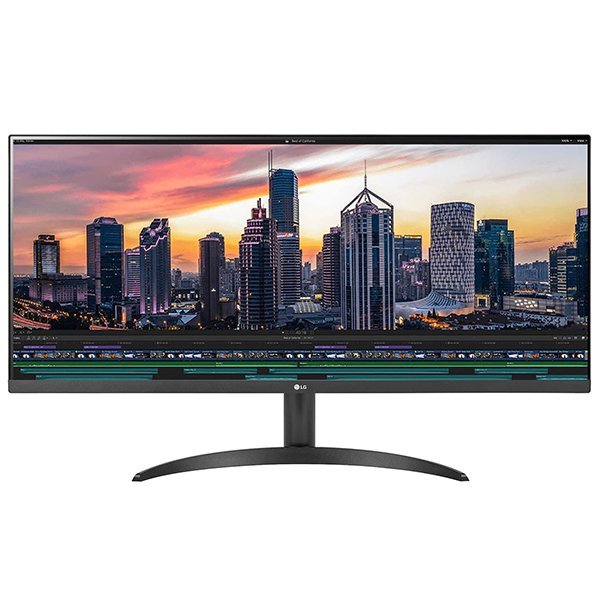 LG 34WP500 87 cm (34 Inches) UltraWide Full HD (2560 x 1080) Display – HDR 10, AMD Free sync, IPS with sRGB 95%, Multitasking, Flicker Safe, Reader Mode, HDMI, Headphone Out and Gaming Monitor