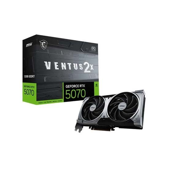 MSI RTX 5070 Ventus 2X OC 12GB GDDR7 Graphics Card