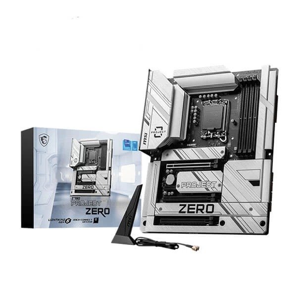 MSI Z790 Project Zero (Wi-Fi) DDR5 Motherboard Supports Intel 12th , 13th & 14th Gen Processors