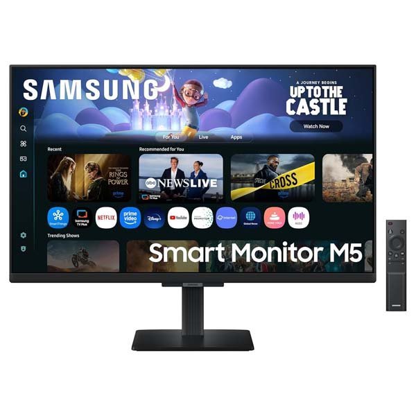 Samsung LS27FM500EWXXL 27″ IPS FHD 1920 x 1080 M5 Smart Monitor with Smart TV Experience