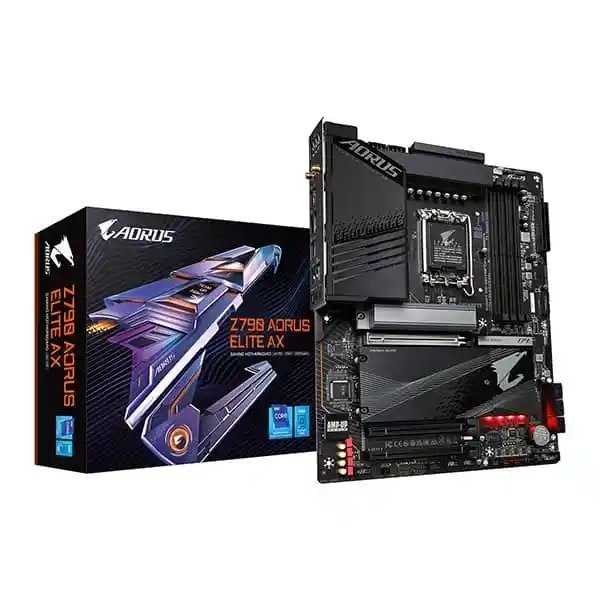 Gigabyte Z790 AORUS ELITE AX DDR5 Intel Motherboard Supports Intel 12th, 13th & 14th Gen Processors