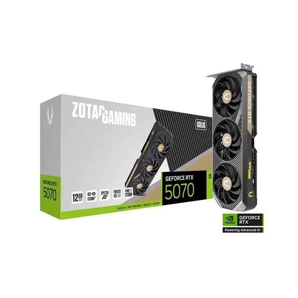 Zotac Gaming RTX 5070 Solid 12GB GDDR7 Graphics Card