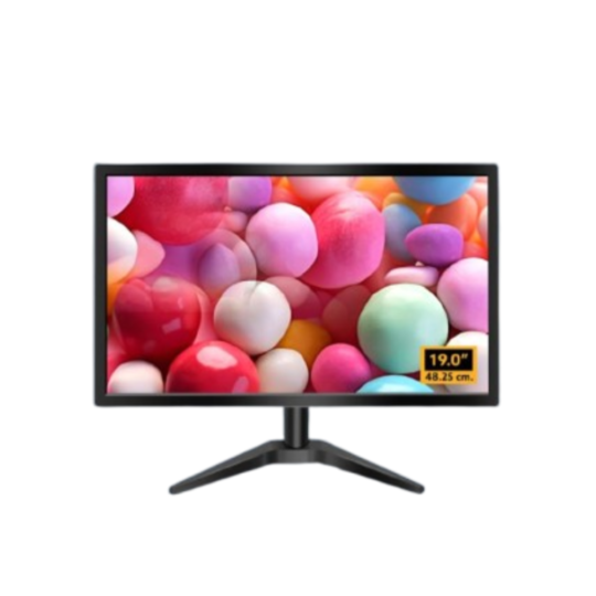 Core i3 Assembled Desktop PC (16GB RAM, 1TB HDD + 128GB SSD, 19-Inch Screen, MS Office, Black, Ready-to-Use System)