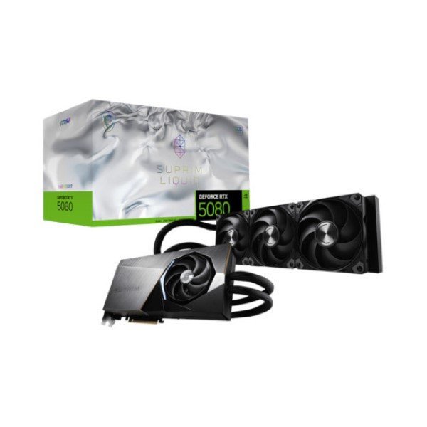 Msi Rtx 5080 Suprim Liquid SOC 16Gb GDDR7 Graphic Card