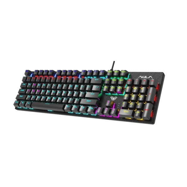 AULA S2022 Mechanical Wired Gaming Keyboard – Black