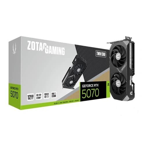 Zotac Gaming GeForce RTX 5070 Twin Edge 12GB GDDR7 Graphics Card